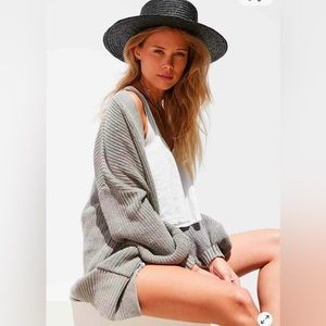 BDG Charlie Dolman Cardigan Grey Womens Medium